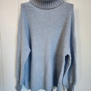 Altar'd State Light Blue Turtleneck Sweater